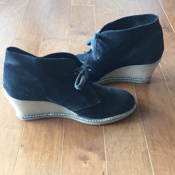 Jcrew MacAlister wedge boots size 8 - Picture 2 of 4